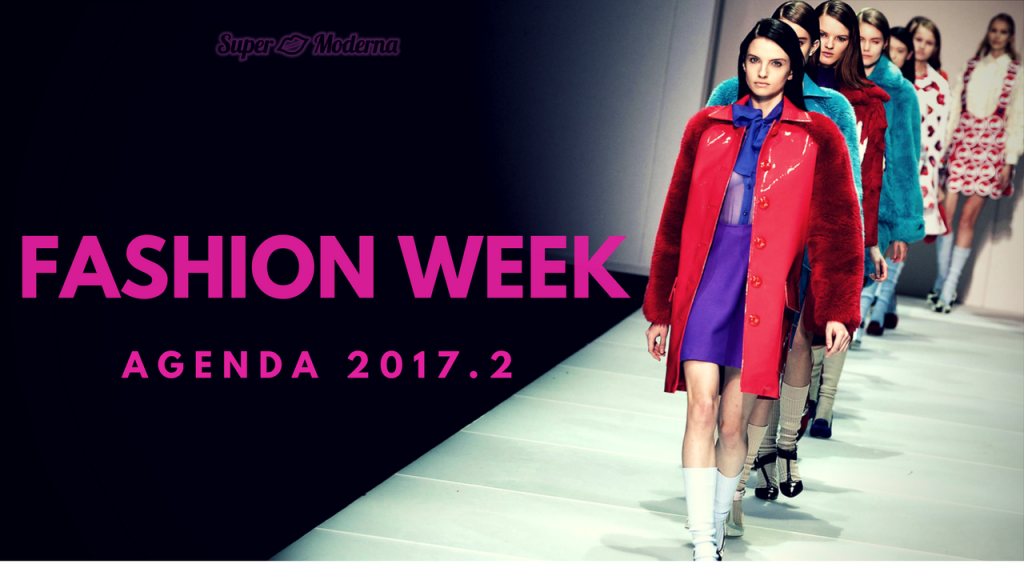 fashion week agenda