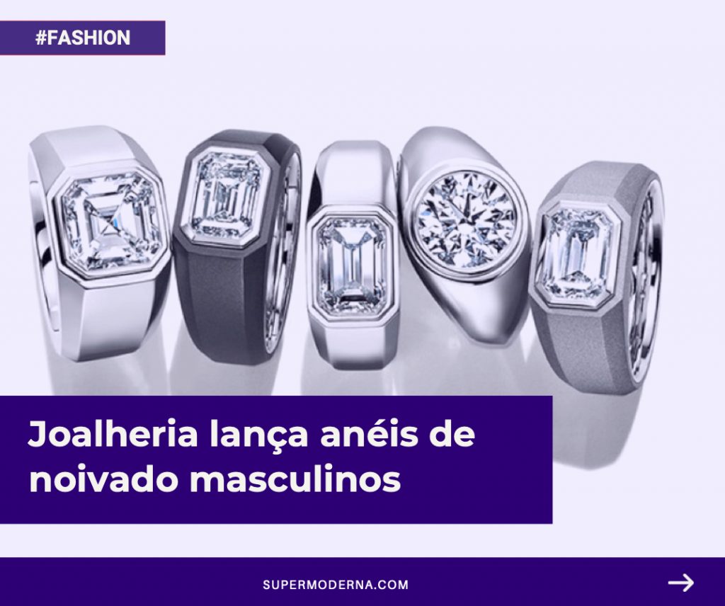 anéis masculinos