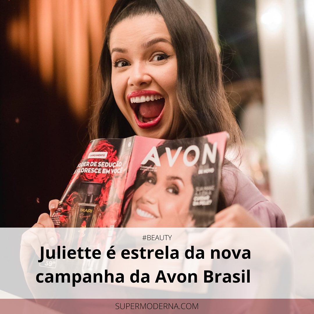 Juliette é estrela da nova campanha da Avon Brasil » Super Moderna