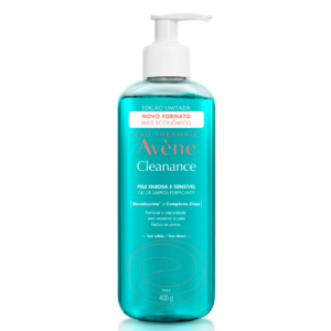 Gel de Limpeza Facial Avène Cleanance Controle de Oleosidade e Desobstrução de Poros 400g