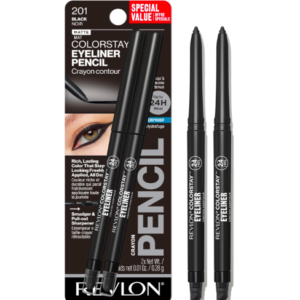 Revlon Delineador de lápis ColorStay com apontador embutido, à prova d'água